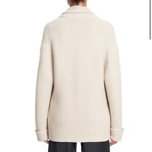 theory sweater coat